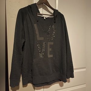 Heather Gray VS Size XL Hoodie